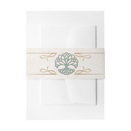 Fantasy middeleeuwse Keltische bruiloft Uitnodigingen Wikkel