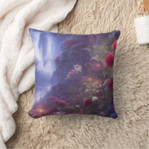 Fantasy Misty Rainy Magical Garden Landschap