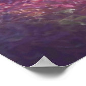 Fantasy Misty Rainy Magical Garden Landschap Poster (Hoek)