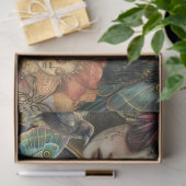 Fantasy Mixed Media Tuin Collage Decoupage Tissuepapier (Geschenk)