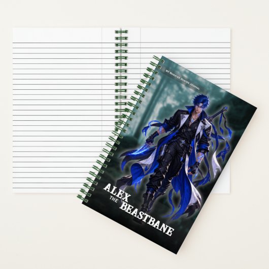 Fantasy Monster Beestdoder Avonturen Notitieboek (Binnen)