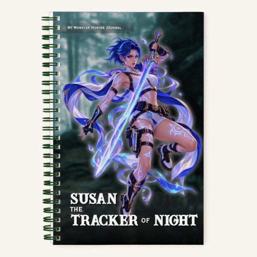 Fantasy Monster Hunter Avonturen Notitieboek (Voorkant)