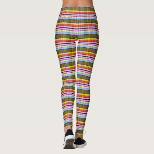 Fantasy Mood Plaid LD Leggings (Achterkant)