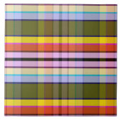 Fantasy Mood Plaid LD Tegeltje (Voorkant)