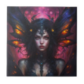 Fantasy Mooie Bloemen Pixie Fairy Princess Tegeltje (Voorkant)