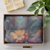 Fantasy Mooie Kleurrijke Bloemenfee Decoupage Tissuepapier (Geschenk)