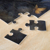 Fantasy Mooie Vlinder Fairy Legpuzzel (Zijkant)