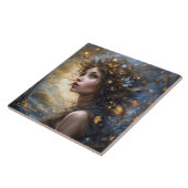 Fantasy Mooie Vlinder Fairy Tegeltje (Zijkant)