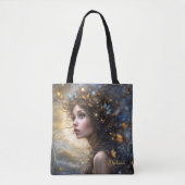 Fantasy Mooie Vlinder Fairy Tote Bag (Voorkant)