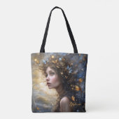 Fantasy Mooie Vlinder Fairy Tote Bag (Achterkant)