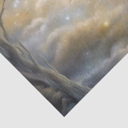 Fantasy Mooie Vlinderfee Decoupage Tissuepapier (Detail)