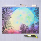 Fantasy Moon Decoupage Tissuepapier (Craft)