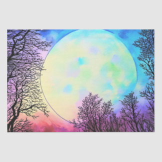 Fantasy Moon Decoupage Tissuepapier