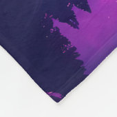 "Fantasy Moon" Fleece Deken (Hoek)