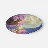 Fantasy Moon Flower Papieren Bordje (Gekanteld)