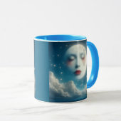 Fantasy moon mug mok (Voorkant rechts)