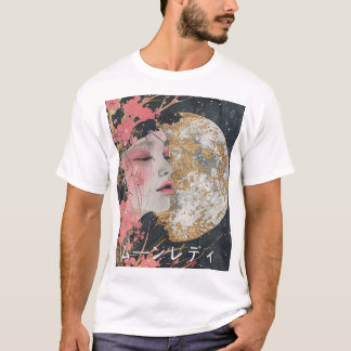 Fantasy Moonlady Nao Mūnredi ムーンレディ Tshirt Custom