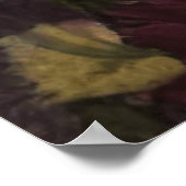 Fantasy Moonlight Magical Garden Landschap Poster (Hoek)