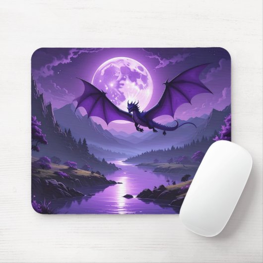 Fantasy Moonlight Mouse Pad for Gamers & Creators Muismat (Met muis)