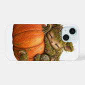 Fantasy Moswezen Knuffel Pompoen Hoestelcase iPhone 15 Case (Achterkant horizontaal)