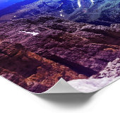 Fantasy Mountain Scenery in Italië, Europa Poster (Hoek)