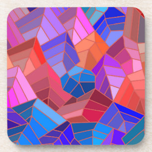 Fantasy Mountains Uitzicht uit de Sky Bier Onderzetter