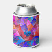 Fantasy Mountains Uitzicht uit de Sky Blikjeskoeler (Blikje Voorkant)