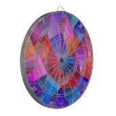 Fantasy Mountains Uitzicht uit de Sky Dartbord (Voorkant Links)