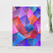 Fantasy Mountains Uitzicht uit de Sky Kaart (Voorkant)