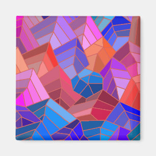 Fantasy Mountains Uitzicht uit de Sky Magneet