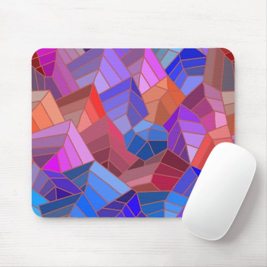 Fantasy Mountains Uitzicht uit de Sky Muismat (Met muis)