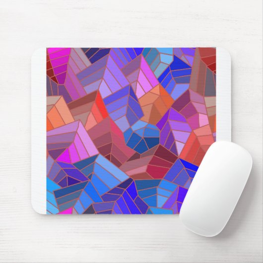 Fantasy Mountains Uitzicht uit de Sky Muismat (Met muis)