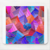 Fantasy Mountains Uitzicht uit de Sky Muismat (Voorkant)