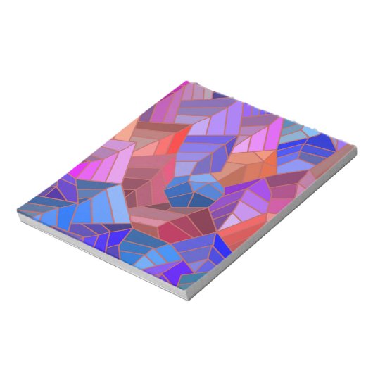 Fantasy Mountains Uitzicht uit de Sky Notitieblok (Linkerzijde)