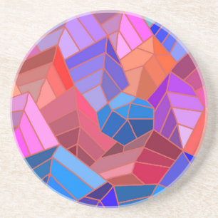 Fantasy Mountains Uitzicht uit de Sky Zandsteen Onderzetter