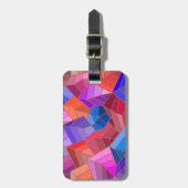 Fantasy Mountains View from the Sky Bagagelabel (Voorkant verticaal)