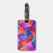 Fantasy Mountains View from the Sky Bagagelabel (Achterkant verticaal)