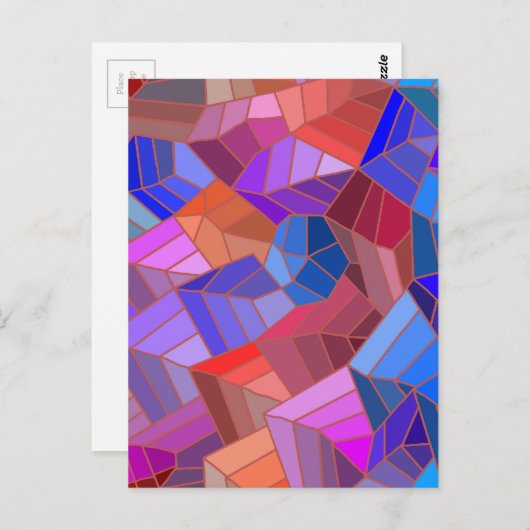 Fantasy Mountains View from the Sky Briefkaart (Voorkant / Achterkant)