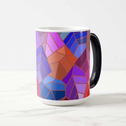 Fantasy Mountains View from the Sky Magische Mok (Voorkant rechts)