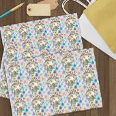 Fantasy Muis Paddenstoel Huis Bloemen Tissuepapier