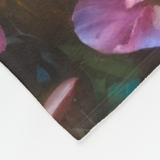 Fantasy Mushrom Fleece Deken (Hoek)