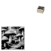 Fantasy Mushrom Rubberstempel (Gestempeld)