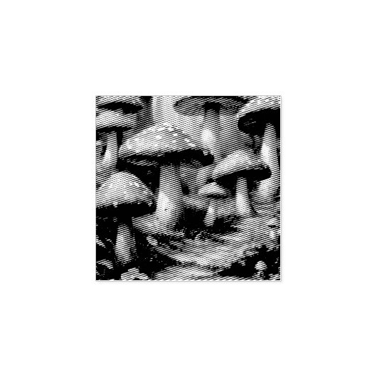 Fantasy Mushrom Rubberstempel (Afrduk)