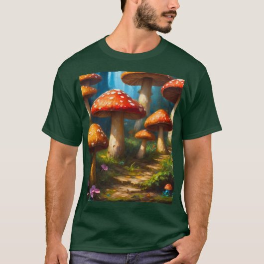 Fantasy Mushrom T-shirt (Voorkant)