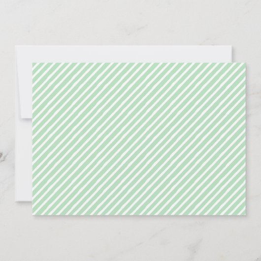 Fantasy Mushroom Baby shower uitnodiging (Achterkant)