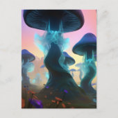 Fantasy Mushroom Briefkaart (Voorkant)