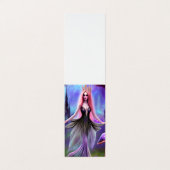 Fantasy Mushroom Enchanted Forest Fairy Prinses Visitekaartje (Buitenkant ongevouwen)