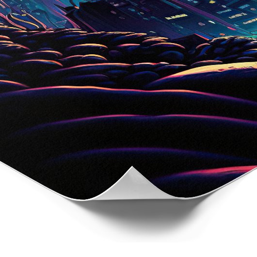 Fantasy Mushroom Poster (Hoek)