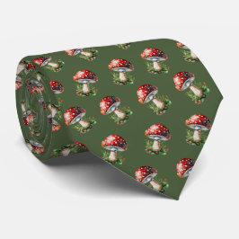 Fantasy Mushrooms Stropdas