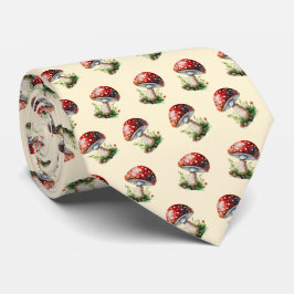 Fantasy Mushrooms Stropdas